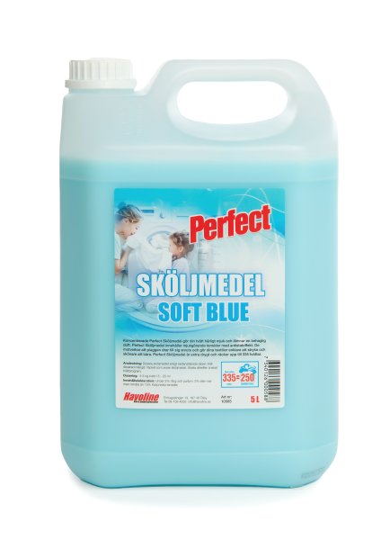 Perfect Sköljmedel Soft Blue, 5 liter koncentrat