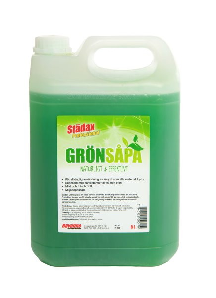 Städax Grönsåpa, 5 liter